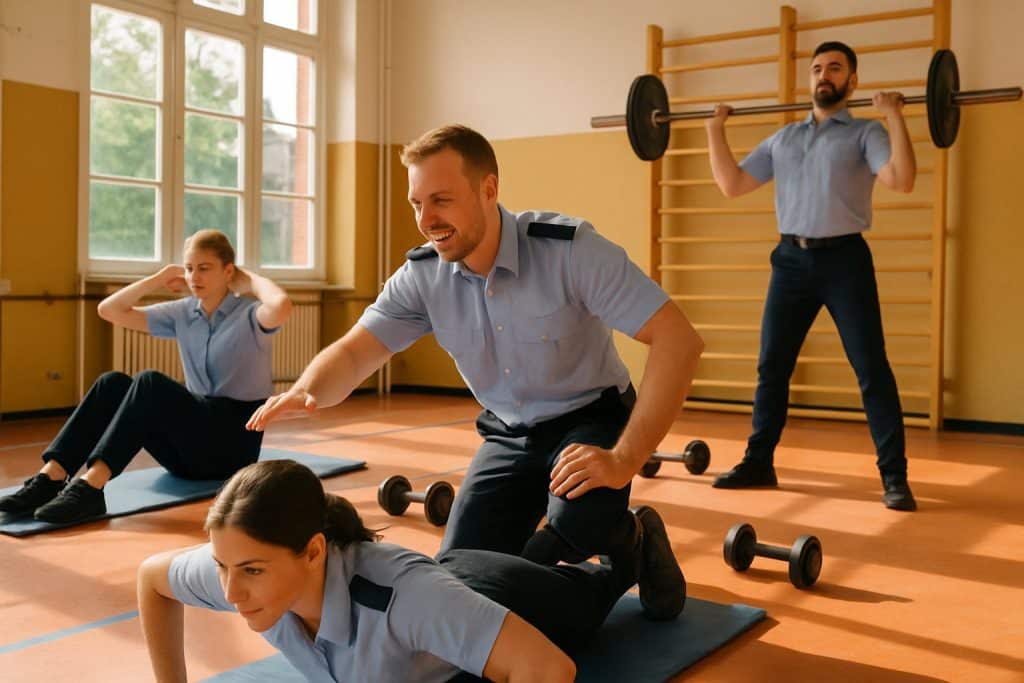 8-Wochen-Trainingsplan für den Sporttest im Justizvollzug