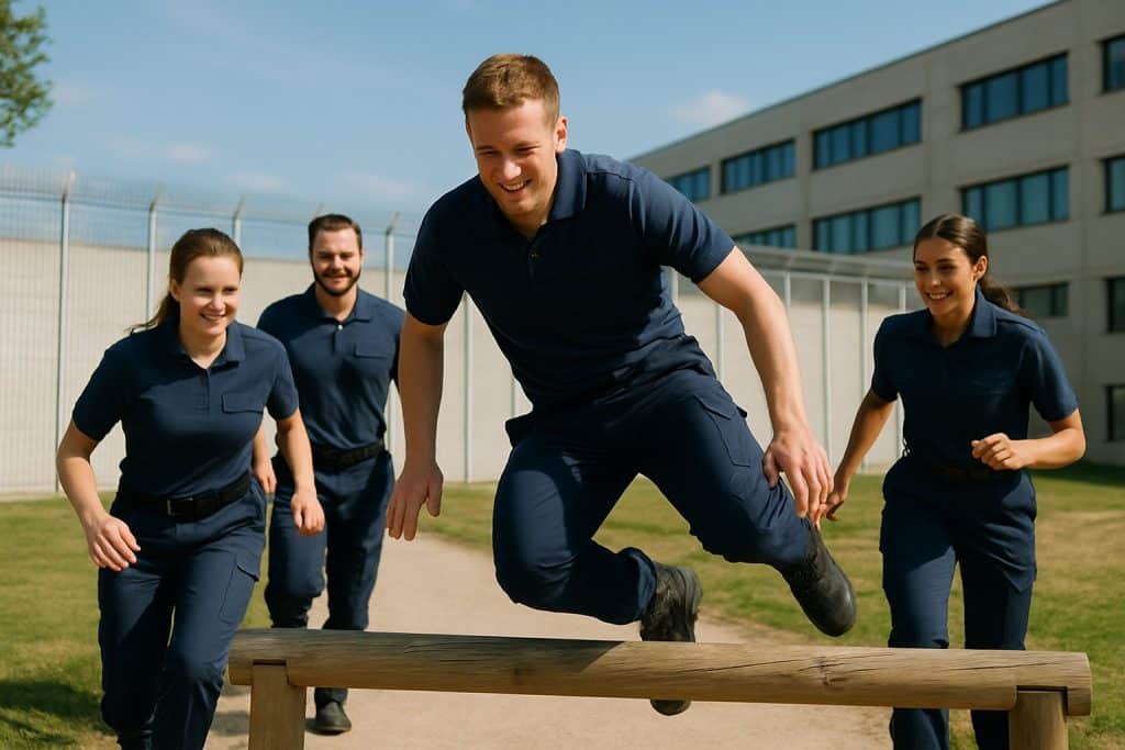 Anwärter absichern im Lehrgang