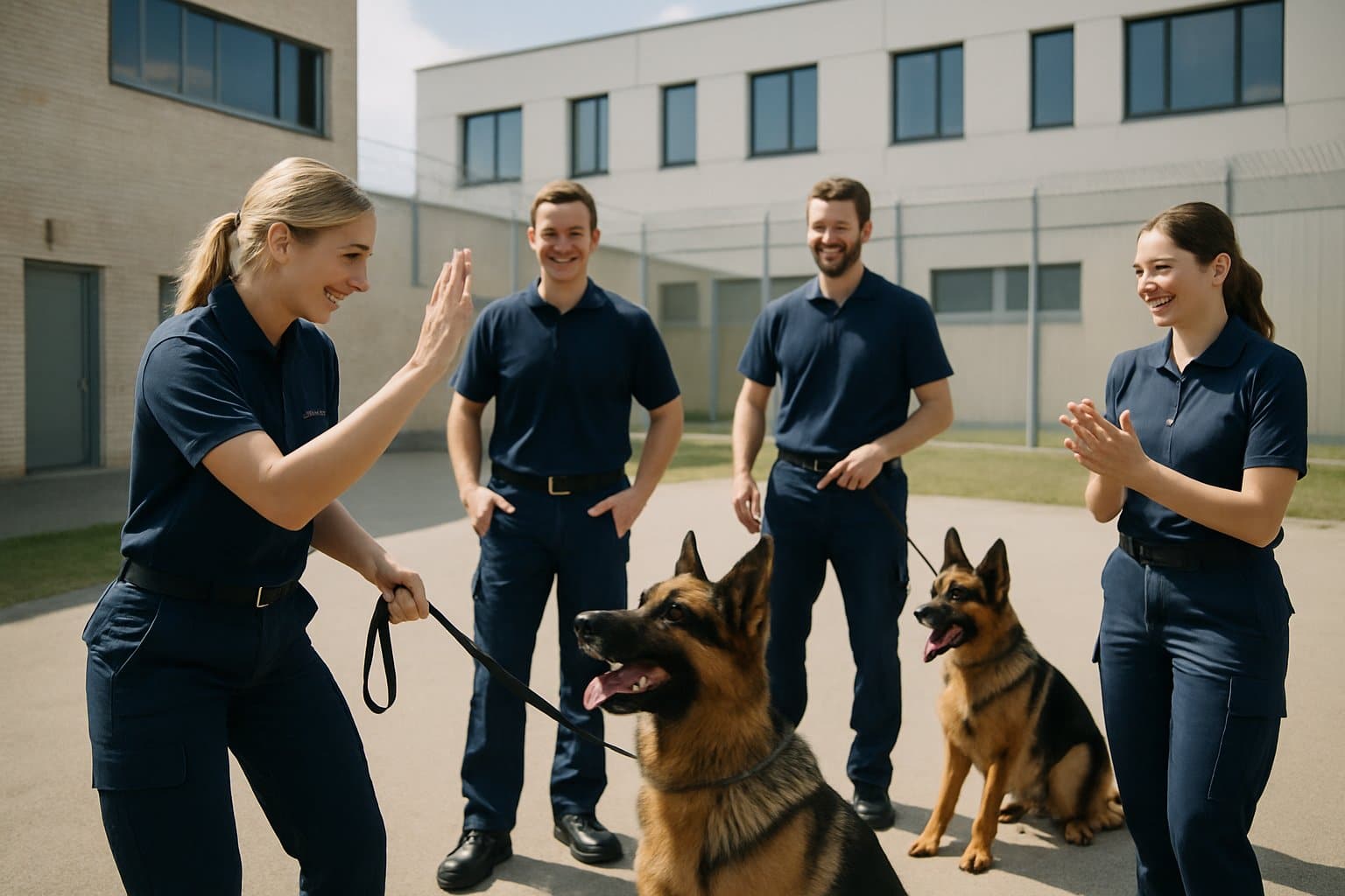 Diensthundewesen im Justizvollzug: Mit dem Hund im Dienst
